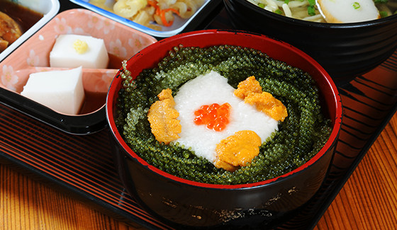 おすすめ海ぶどう丼メニュー